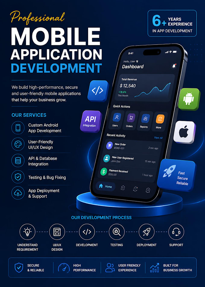 develope android apps with clean ui