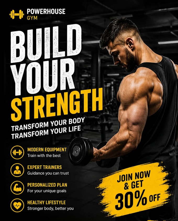 professional gym promo video