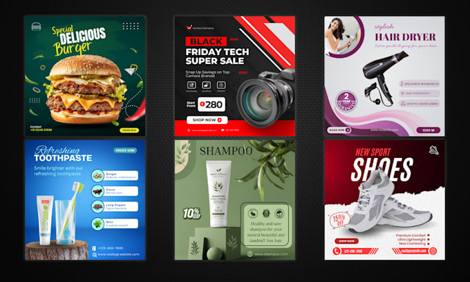 design high converting product posts and instagram templates for your brand