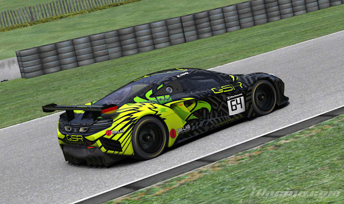 do 3d livery mockup and car livery render for sim racing designs