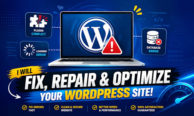 fix wordpress critical errors and troubleshoot issues