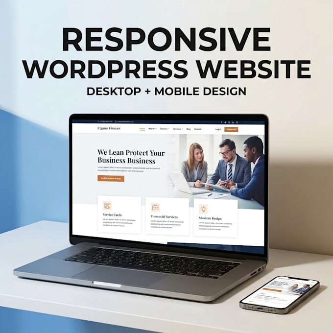 design a wordpress website with elementor