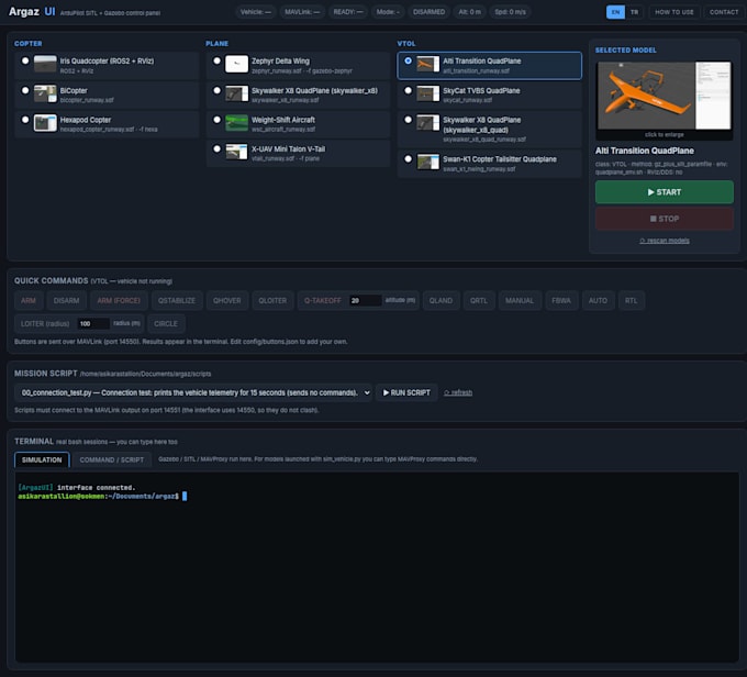 develop and debug ardupilot drone simulations with ros2 and gazebo