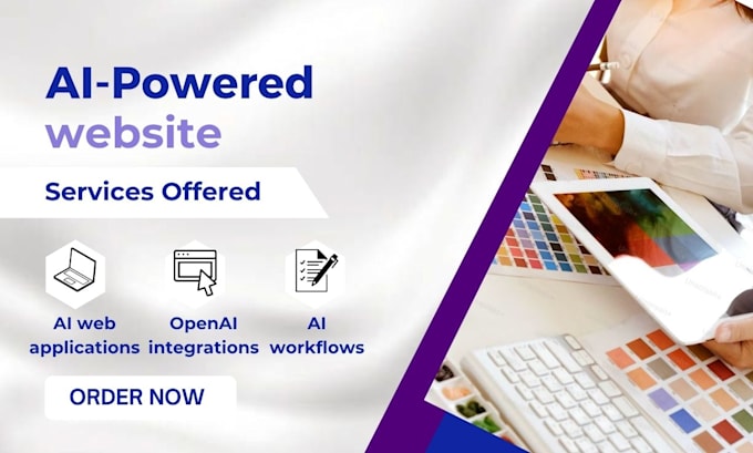 build an ai powered website or custom ai web app