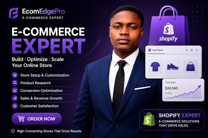 setup a complete shopify dropshipping store for your brand