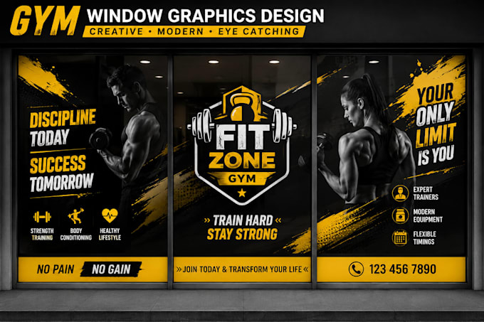 professional window graphics, window decals and storefront designs