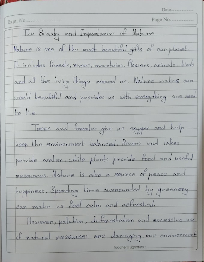 write engaging nature and environment articles