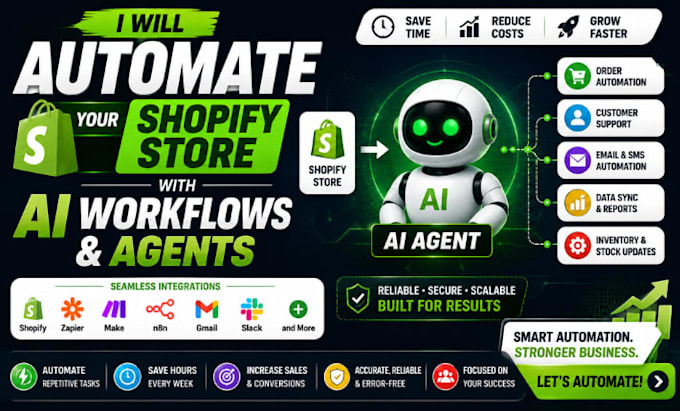 automate your shopify store with ai workflows and agents