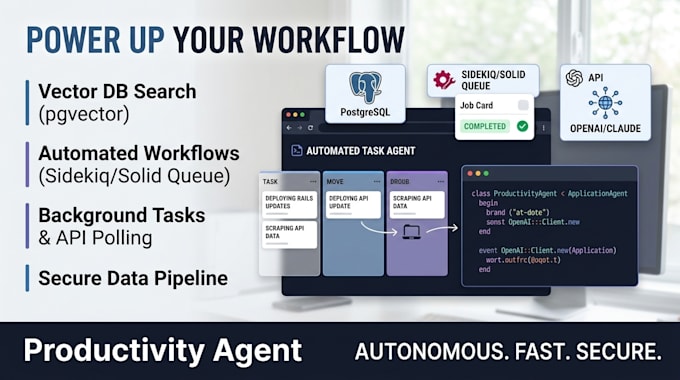 build ai chatbots and agents for your rails app