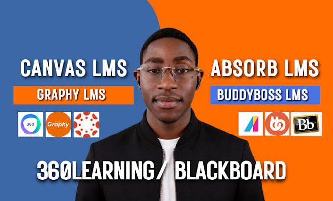 setup canvas lms 360learning, absorb lms, buddyboss lms or graphy lms blackboard