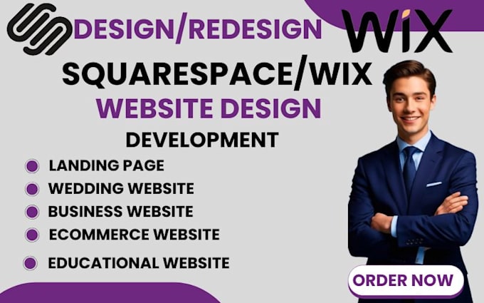 squarespace website design squarespace resdesign wix website design wix redesign