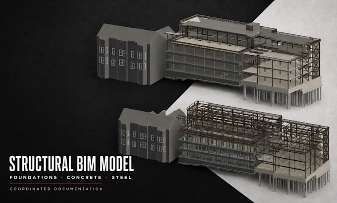 create coordinated revit bim models for architecture structure and mep