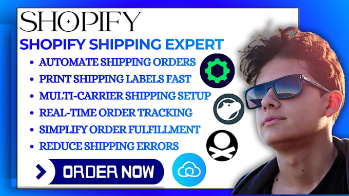 setup shopify shipping sendcloud shippo shipstation packlink pro hideship