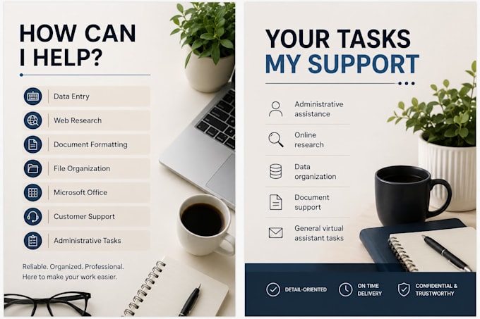 be your virtual assistant for administrative tasks
