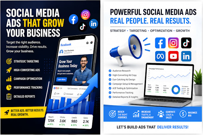 create social media sponsored adverts
