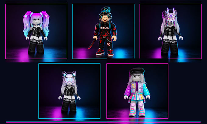 create custom roblox ugc accessories and 3d game assets