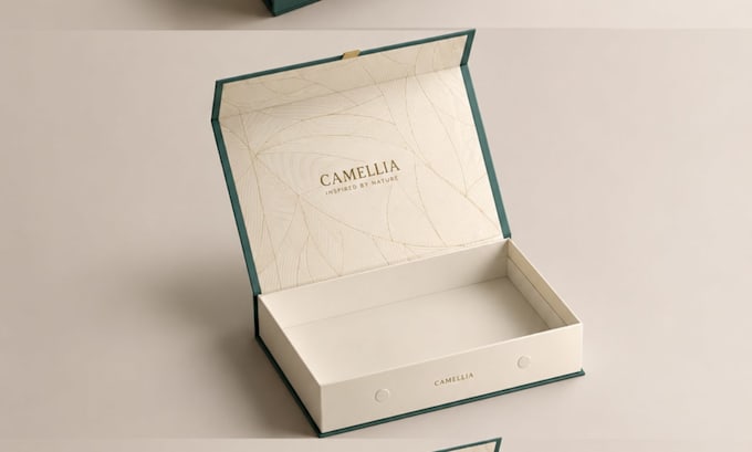 design premium product box packaging and custom box design