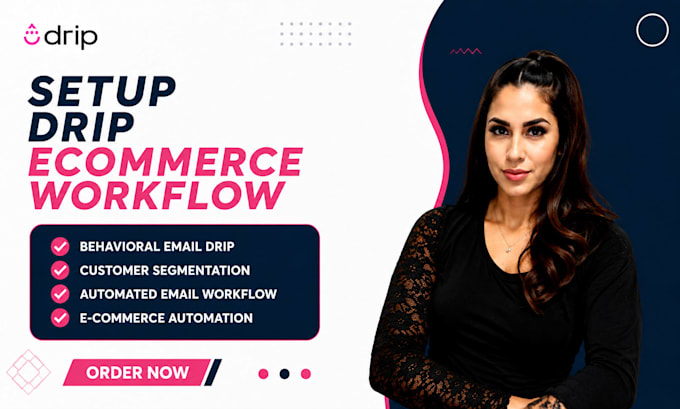setup drip ecommerce workflow behavioral email drip customer segmentation
