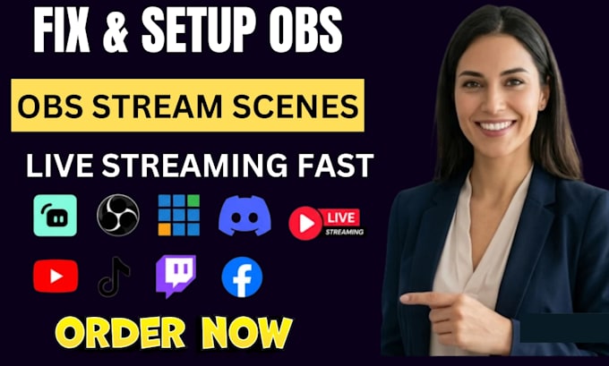 fix or setup streamlabs obs studio vmix for twitch whatnot kick youtube tiktok