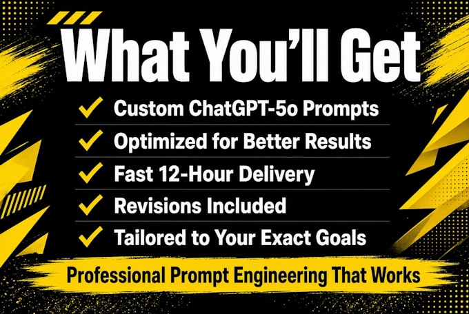 engineer custom chatgpt 5o prompts in 12 hours