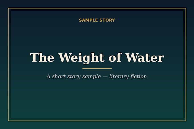 write a custom short story for you