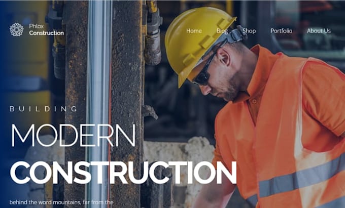 create roofing website, construction, plumbing, roofing website