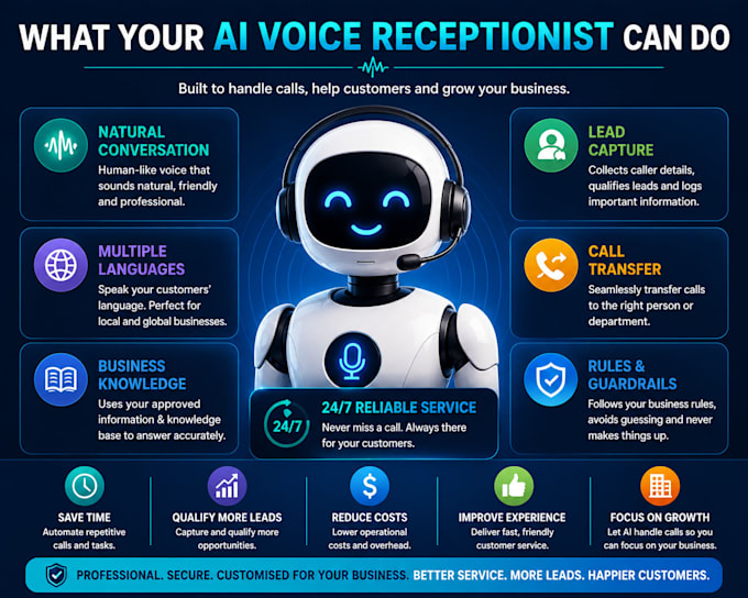build a multilingual ai voice receptionist for your business