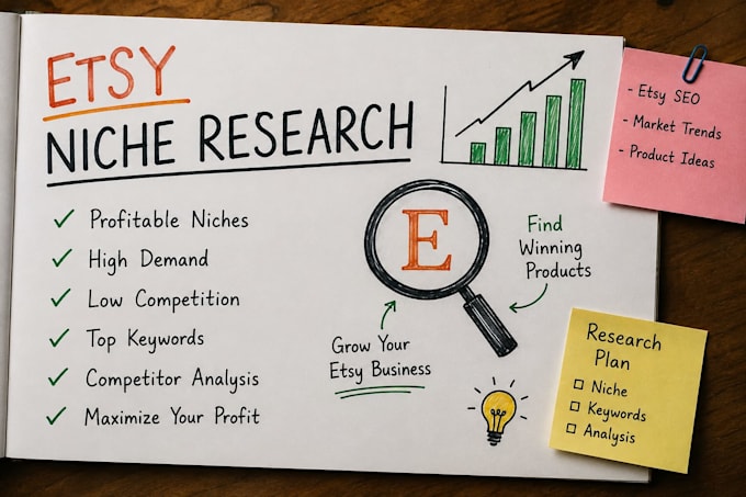 find profitable etsy niches and product ideas