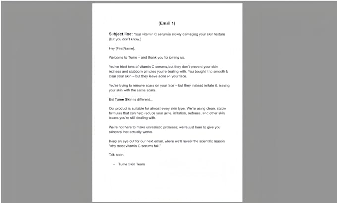 write ecommerce email copywriting and klaviyo email flows