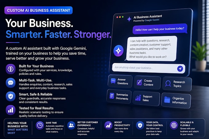 build a custom ai business assistant for your business