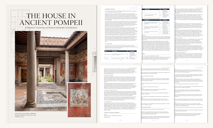 conduct historical research and write research summaries