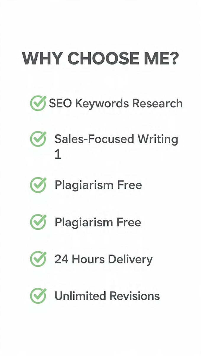 write SEO product descriptions and website content