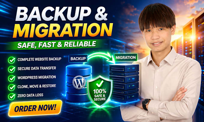 migrate, clone or backup your wordpress website safely without downtime