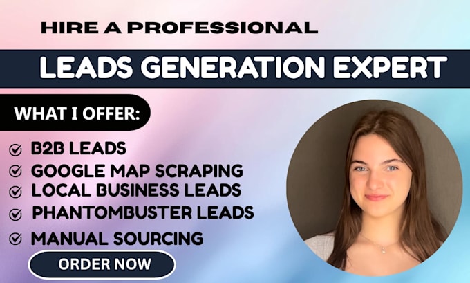 b2b leads generation scrape google map leads phantombuster mlm medicare leads