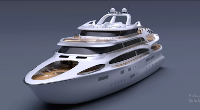 model game ready low poly ship, 3d vessel , yatch, cargo and boat 3d model