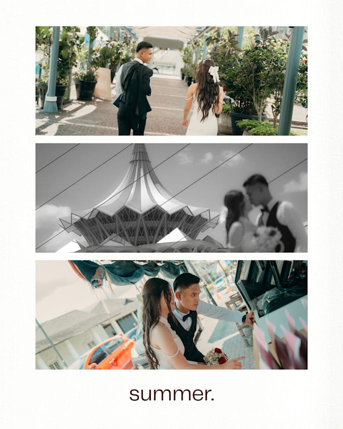 provide professional wedding photography and photo editing