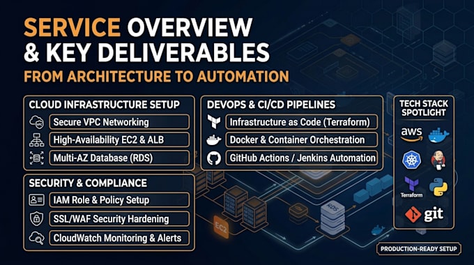 design, configure, and deploy your AWS cloud infrastructure