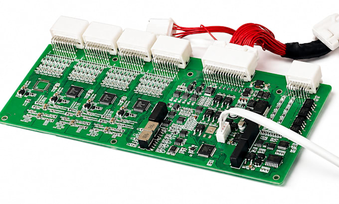 design automotive pcb, can bus, ecu, bms and power electronics with embedded