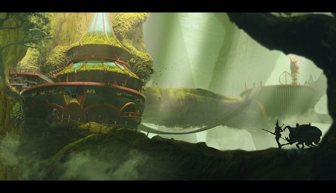 create realistic environment design