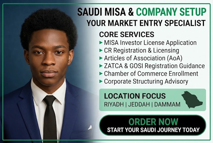 draft your saudi misa investor license and setup documents
