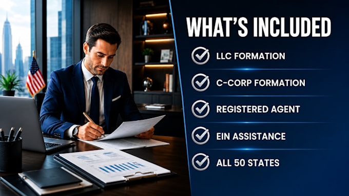 register your US llc or corporation for US and non US residents