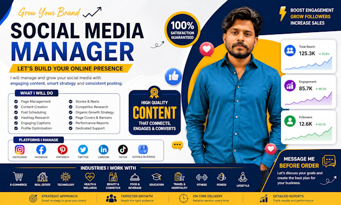 digital marketer and social media content designer for your business