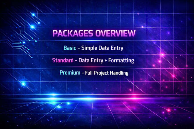 reliable data entry and typing work