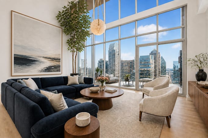 professionally virtual stage your real estate listing photos