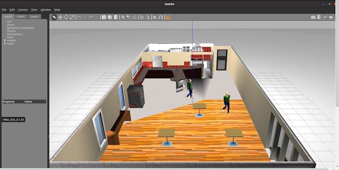 do drone simulations using ros, ros2 and gazebo