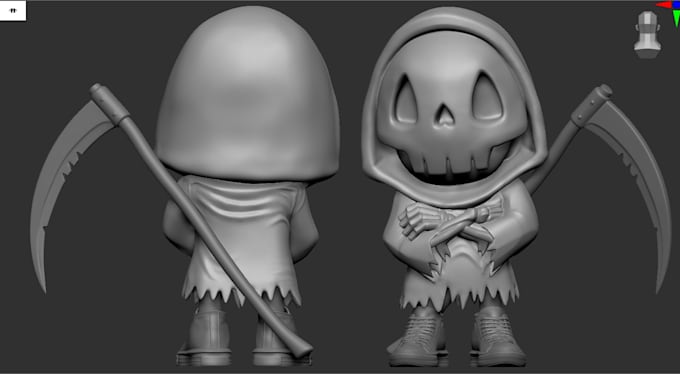 create a 3d model for print