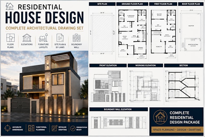 create professional architectural cad drawings in autocad