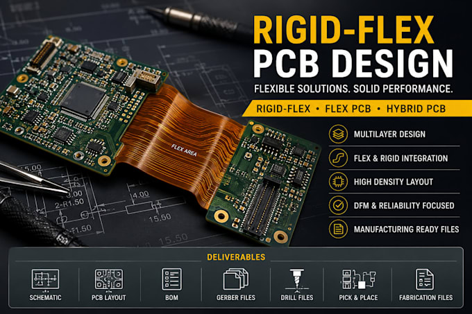 design rigid flex pcb multilayer rf and hybrid pcb for compact electronics