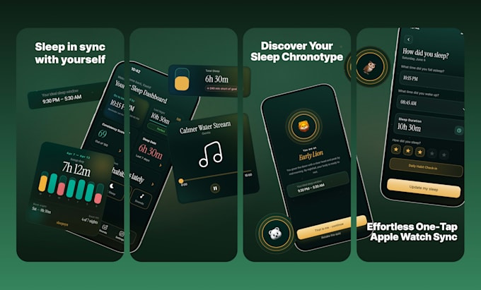 design app store screenshots for app store and play store