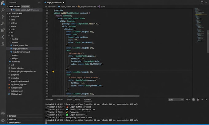 fix flutter app bugs, errors, crashes, and build issues